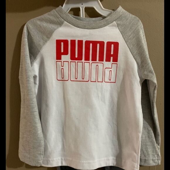 Puma Baby Boys Ling Sleeve Top - Picture 1 of 2